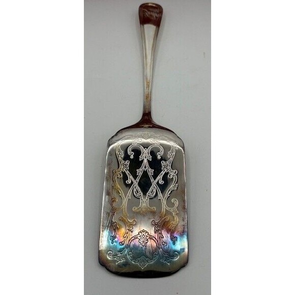 Vintage Gorham Heritage Silver Plated Lasagna Server Made In Italy YH507 - Picture 5 of 6